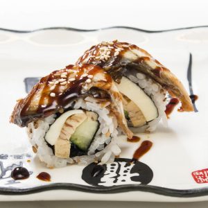 47. Unagi maki 4粒青瓜鸡蛋起司芝麻上面鳗鱼41
